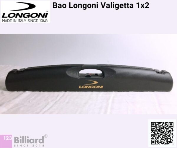 Bao đựng cơ Longoni Valigetta 1 gốc 2 ngọn
