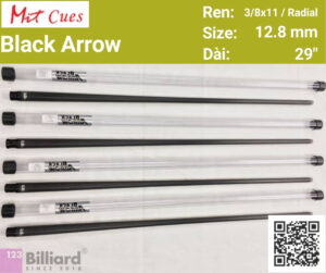 Ngọn Mit Black Arrow 3/8×11/ Radial 12.5mm (29″)