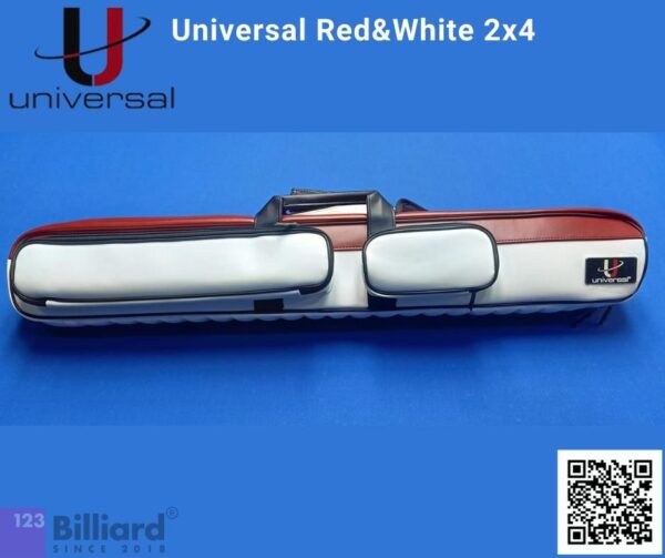 Bao đựng cơ Universal Red&White 2 gốc 4 ngọn