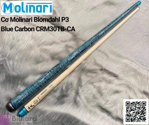 Cơ Molinari Blomdahl P3 Blue Carbon CRM30TB-CA